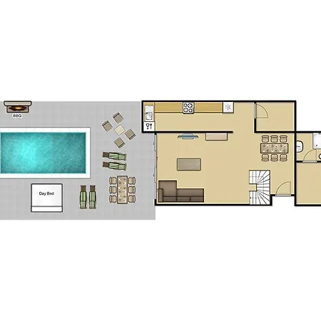 Villa Playa Blanca Sleeps 6 Pool Air Con Wifi *